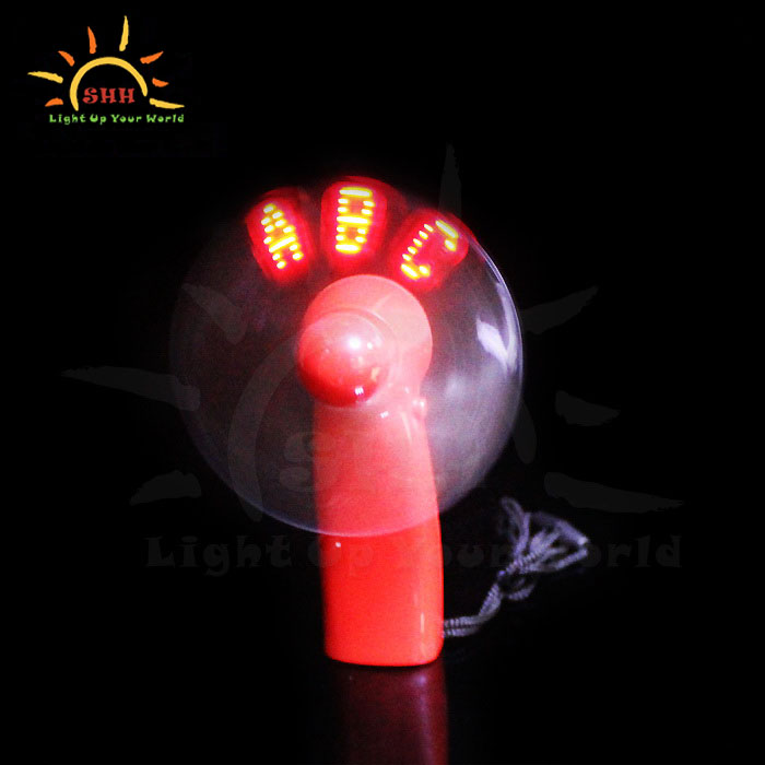 LED Message Light Up Fan