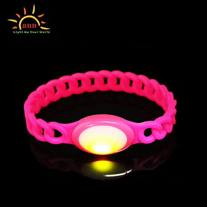 Silicon LED Flashing Bracelet