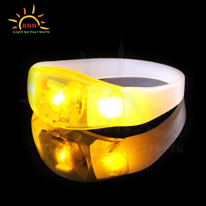 Vibration Controlled LED Flashing Bracelet Bangles