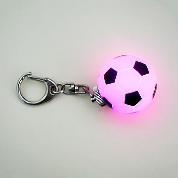 LED Blinking Ball Shaped Light Up Keychain