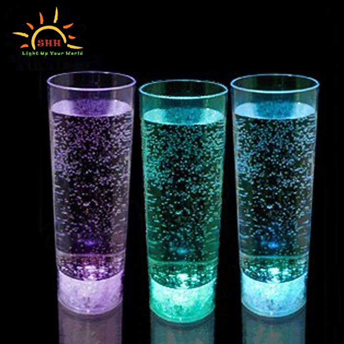 led juice glass