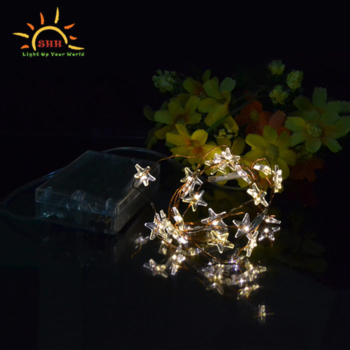 Light Up Christmas Mini led string Lighting, Battery Box Lighting Strings for Decoration