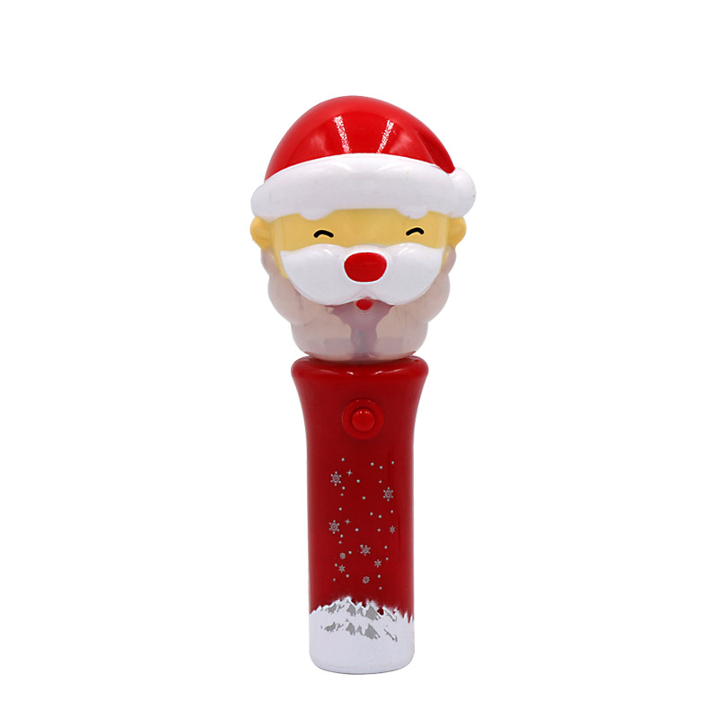 Christmas LED Spinning Ball Wand